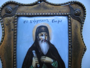 СВ. Ефрем..(финифть)