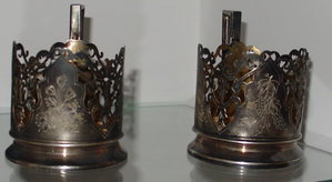 Подстаканники парные 875 пр. Состояние супер!