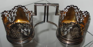 Подстаканники парные 875 пр. Состояние супер!