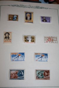 Альбом марок СССР 58-61год