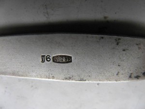 Солонка с ложечкой. Прибалтика. 42 гр.