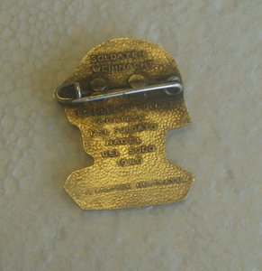 серебренный немецкий медальон 2