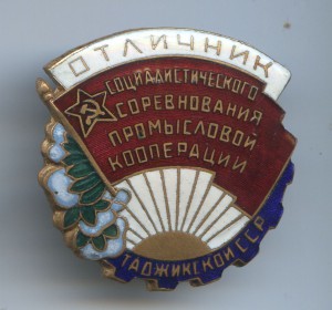Отличник Прмкооперации Таджикской ССР RARE