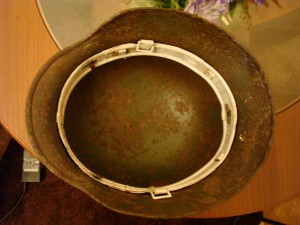 М-35, родная каска, двудекалка, родной обруч. Сохран.