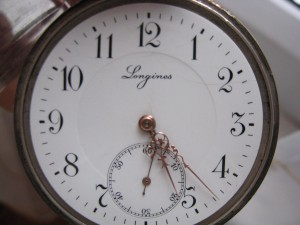 Карманные Longines (серебро, позолота)