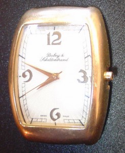 Часы золотые 18 к Dubey & Schaldenbrand