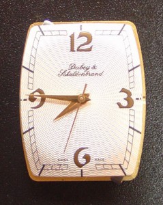Часы золотые 18 к Dubey & Schaldenbrand