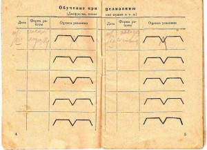 Стрелковая книжка допризывника. 1927г. Будущий НКВДешник.