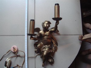 Бронзовый светильник
