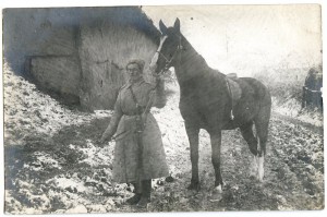 Кавалерист и его боевой конь.