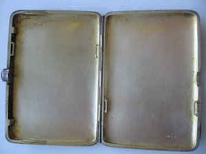 портсигар 84 проба.