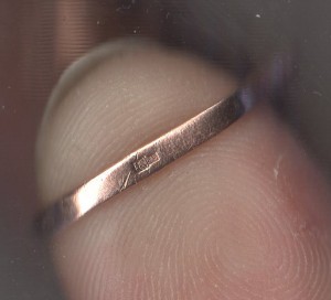 кольцо золото, вопрос