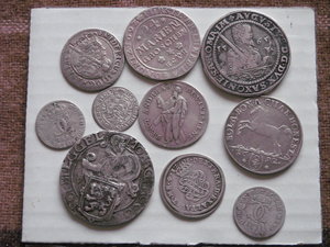 Европейские монеты 16-18 вв
