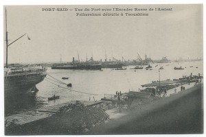 Отряд контр-адмирала Фелькерзама в Порт-Саиде. ЦУСИМА