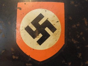 Каска полицейская пожарная завода ,,Цундап,,.
