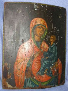 Тихвинская икона Богородицы.