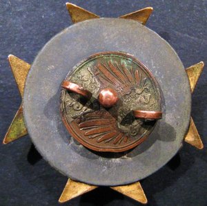 Полковой знак Лейб-гвардии 3-й Артиллерийской бригады.