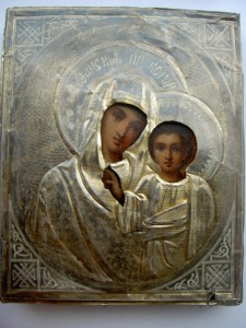 КАЗАНСКАЯ В СЕРЕБРЕ.