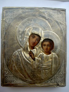 КАЗАНСКАЯ В СЕРЕБРЕ.