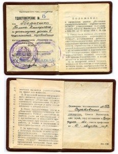 два знака +три документа на одного