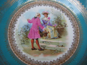 Настенная тарелка(деколь, Германия)