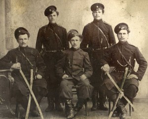 ГРУППА КАЗАКОВ ДОНСКОГО ВОЙСКА.