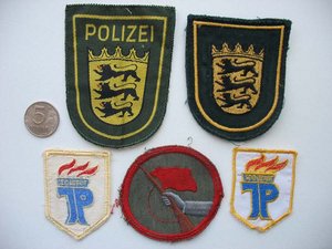 Нашивки.Полиция
