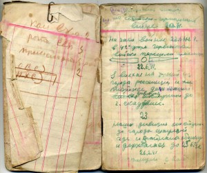 Дневник Офицера артеллериста 1941г и после ранения 1945г