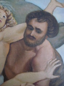 Оцените картину. Похищение дочерей Левкиппа.