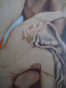 Оцените картину. Похищение дочерей Левкиппа.