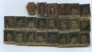 Подборка значков Динамо-Киев чемпион 1975 год