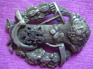 Знак корреспондента по министерству финансов в серебре