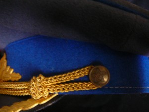 Фуражка парадная, "жуковка", КГБ, 55-й год