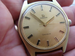 часы OMEGA GENEVE 1975 год.