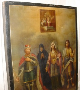 Избранные святые Александр,Евдокия,Ольга,Дмитрий.