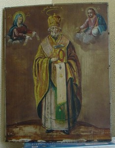 Икона Николай Чудотворец (ростовая )
