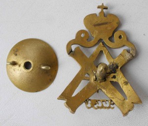 Знак Л-Гв Измайловского полка.