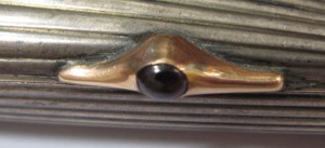 Портсигар - серебро, в состоянии.