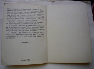 Док "За Отвагу на Пожаре"