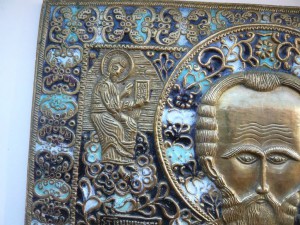 НИКОЛАЙ ЧУДОТВОРЕЦ 260х230 (3 эмали). Состояние!!!