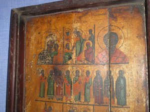 Многочастная икона.
