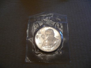 1993г. 1 рубль. Тимирязев.Пруф.