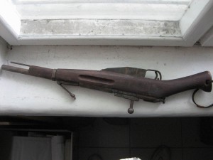 Обрез переделанный под мелкашку.