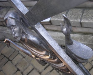 Иисус идущий на Голгофу