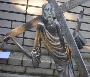 Иисус идущий на Голгофу