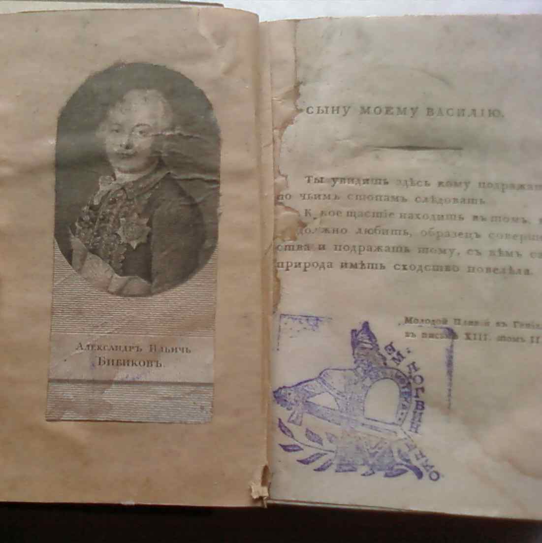 Записки жизни и службы А.И.Бибикова.1817 г.