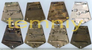 Колодки двойные- 8шт.