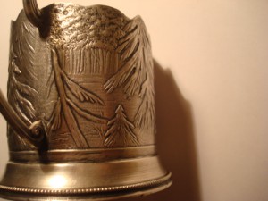 Подстаканник "Охота на медведя"