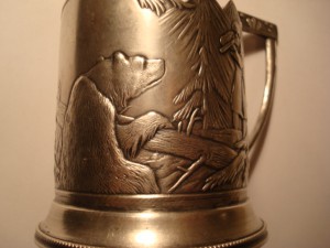 Подстаканник "Охота на медведя"