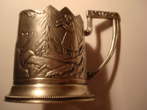 Подстаканник "Охота на медведя"